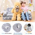 thumbnail image 4 of Sofá modular infantil IFNOW que brilla en la oscuridad, 4 of 8