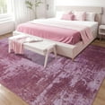 thumbnail image 6 of Astorug Area Rug,Modern Abstract Washable Rug for Living Room, Bedroom, Dining Room, Kids Playroom, Pink, 4x6 Feet, 6 of 8