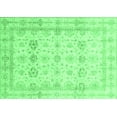thumbnail image 1 of Ahgly Company Indoor Rectangle Oriental Emerald Green Traditional Area Rugs, 3' x 5', 1 of 4