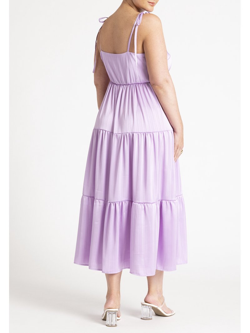 chinese dress ladies Amazon.com: ELOQUII Women's Plus Size Satin Maxi Dress