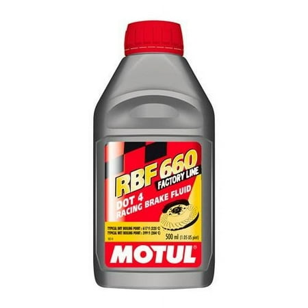 Motul RBF 660 Racing DOT 4 Synthetic Brake Fluid 500ml
