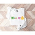 thumbnail image 3 of St Patrick's Day Sweatshirt, Lucky Charm Sweatshirt, St Patricks Day Shirt, Shamrock Shirt, Rainbow Sweater, Lucky Sweatshirt,Saint Patricks, 3 of 3