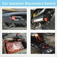 AoHao Battery Disconnect Switch , 12V Battery Kill Switch for Marine