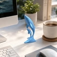 thumbnail image 5 of Whale Mother Figurine Statue Resin Nautical Ocean Coastal Home Decor Tabletop Shelf Kitchen Bathroom Bedroom Living Room Ornament Gift, 5 of 6