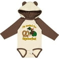 thumbnail image 3 of Inktastic I'm Excited for Oktoberfest with Cute Hedgehog Boys or Girls Long Sleeve Baby Bodysuit, 3 of 5