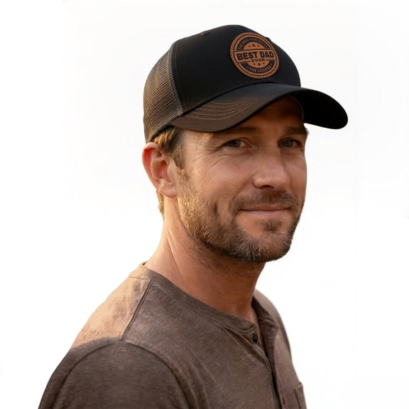 Dad Baseball Cap, Father’s Day Gift Hat for Dad Papa, 100% Cotton Adjustable Casual Cap