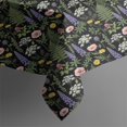 thumbnail image 5 of Pioneer Flower Floral Print Pattern Square Tablecloth, Waterproof Wipeable Spillproof Washable Table Cover for Home Kitchen Party and Daily Decor 60"x60", 5 of 6