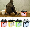 thumbnail image 2 of 4 Layer Large Capacity Fishing Tackle Box Multifunctional Fishing Accessories Storage Container Box Fishing Baits Case, 2 of 10