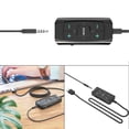thumbnail image 4 of de sonido USB externa Plug and Play Microphone Jack 7.1 de perfke Tarjetas de sonido externas, 4 of 9