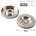 thumbnail image 3 of 2\"Diamond Grinding Wheel Cup Emery Milling Cutter Circle Sharpener Stone, 3 of 5