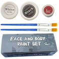 thumbnail image 1 of Kids Halloween Clown Makeup Kit, Hypoallergenic Face & Body Paint, Vibrant Colors for Parties, Birthdays & Costume Events, 1 of 5