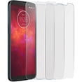 thumbnail image 1 of xixishop 3 pcs Screen Protector for Moto Z3/Moto Z3 play，Anti-Scratch 9H Hardness Tempered glass Protective Film, 1 of 1