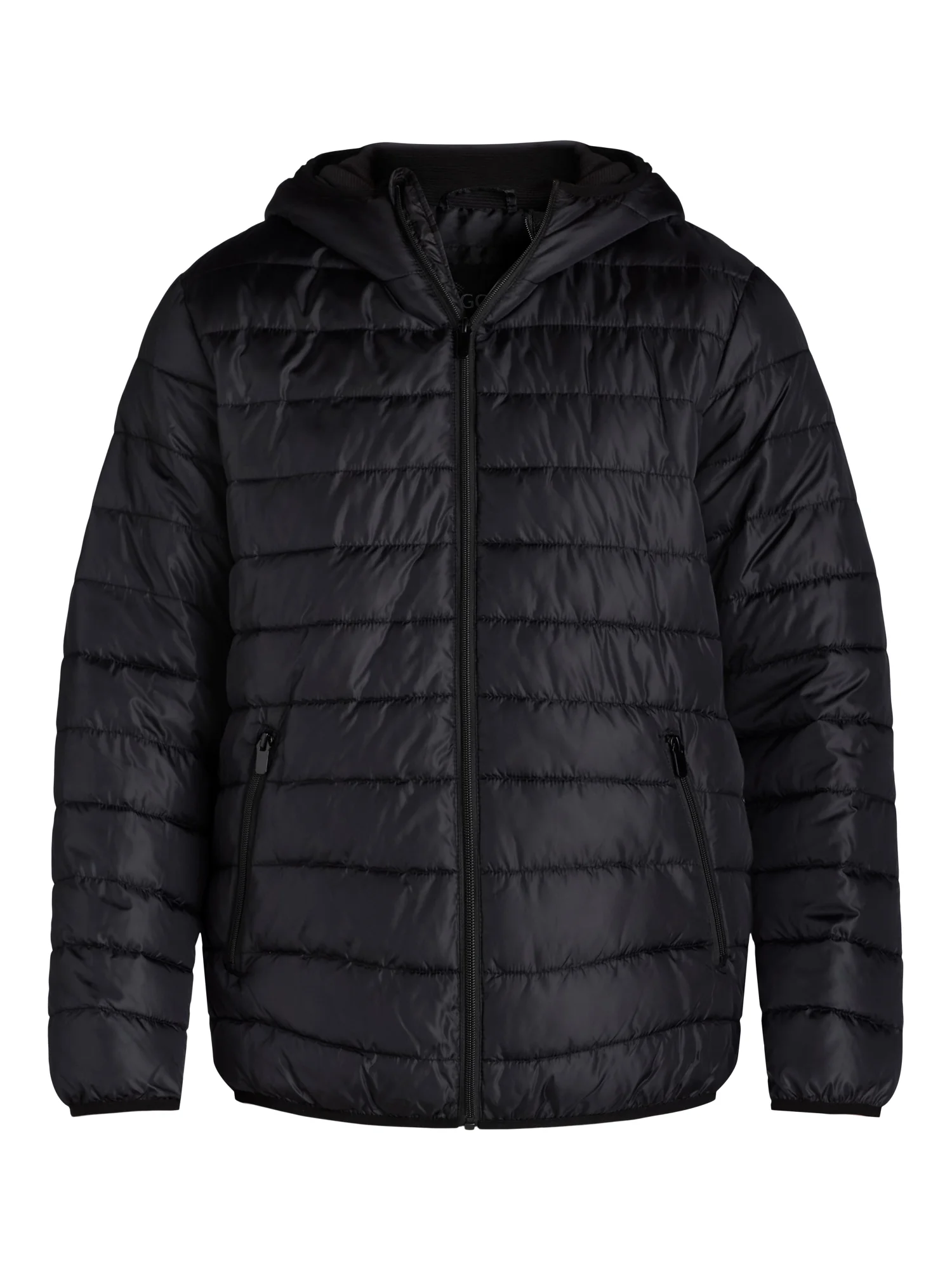 Big Chill Men’s Midweight Quilted Puffer Jacket with Hood, Sizes M-2XL