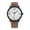 Brown -AJ12, variant on Ladies Watches Quartz Watch for Women Round Casual Lightweight Wrist Watches Easy Reader Watch with Leather Strap White