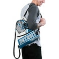 thumbnail image 2 of Football Drawstring Backpack, Football Drawstring Bag for Women Men, Best Football Gift For Men Women Football Fans., 2 of 5