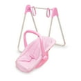 thumbnail image 5 of Doll Swing with Portable Carrier Seat - Pink/Gingham, 5 of 10