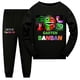 thumbnail image 4 of Ropa de juego Garten of Banban para niños y niñas, pijamas de otoño y primavera, camiseta de manga larga y pantalones, disfraz informal, ropa deportiva, 4 of 4