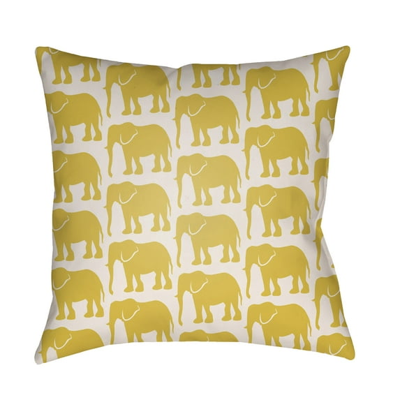 Artistic Weavers Lolita Elephant Pillow Poly Filled 14' x 24'