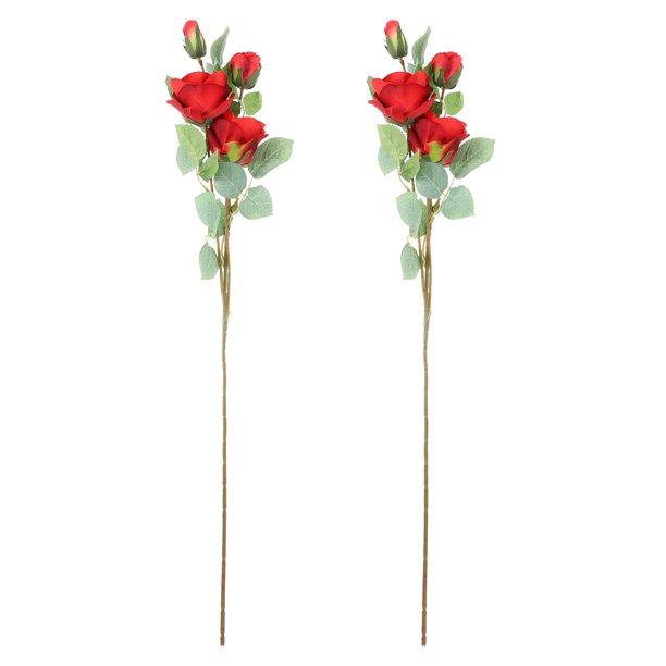 2 piezas de ramos de flores simulados, accesorios decorativos para fotos, adornos para el hogar