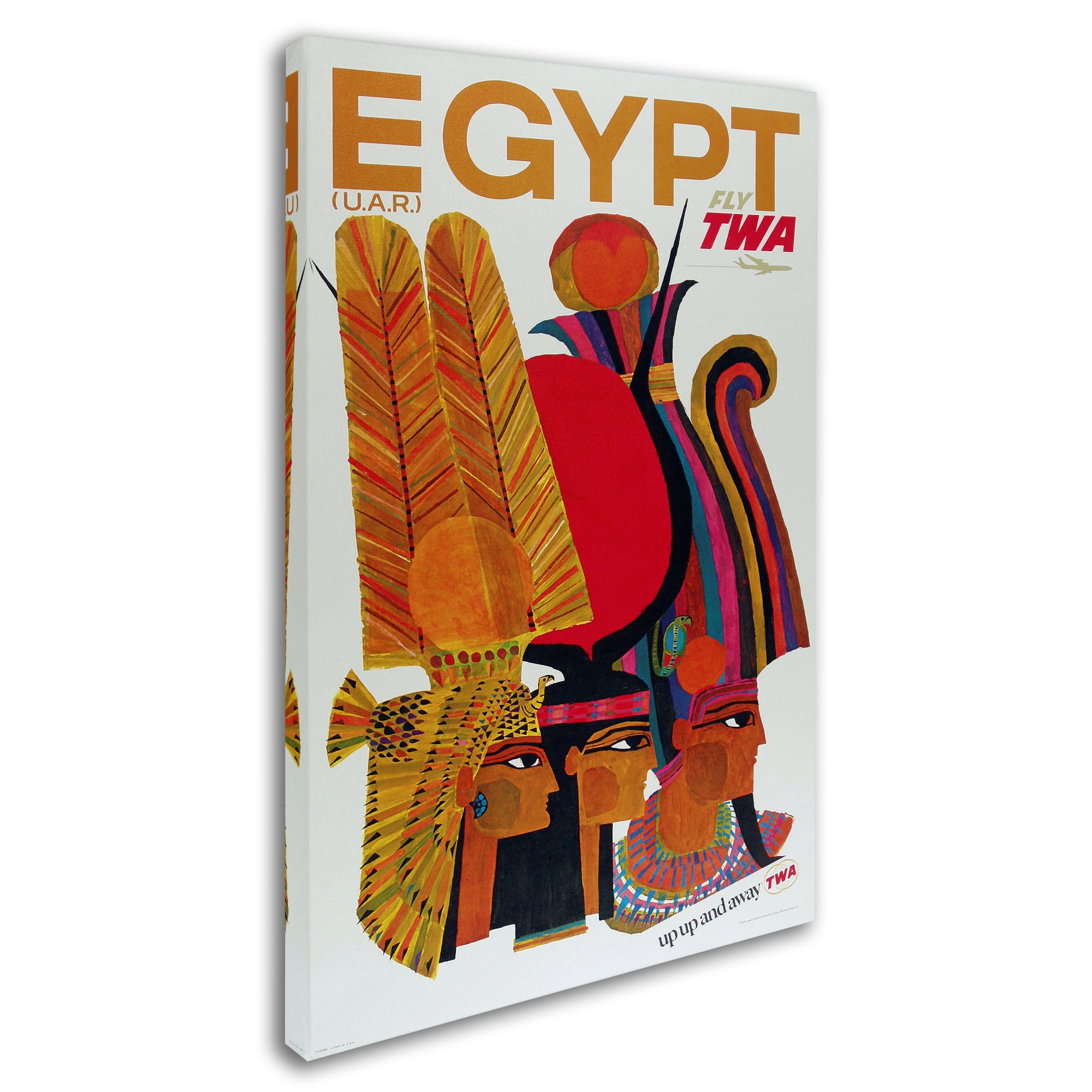 Trademark Fine Art 'Travel 4' Canvas Art by Vintage Lavoie