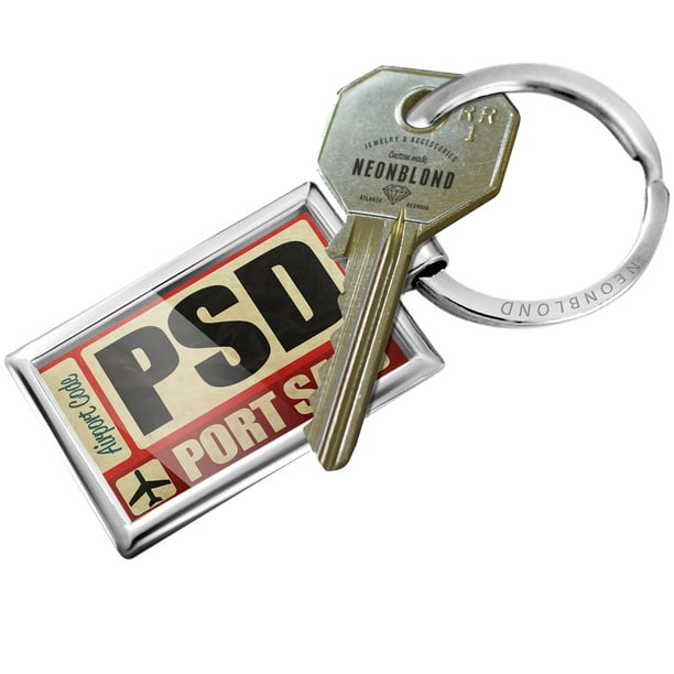Download Neonblond Neonblond Keychain Airportcode Psd Port Said Walmart Com Walmart Com