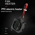 thumbnail image 6 of Insulated 12V 50W PTC Fan Heater Constant Temperature Electric Space Heating Incubator pwm25, 6 of 6