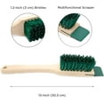 thumbnail image 3 of All-Purpose Garden Cleaning Brush - Stiff Bristle Scraper, Ideal for Lawn Mower & Outdoor Cleaning, 3 of 8