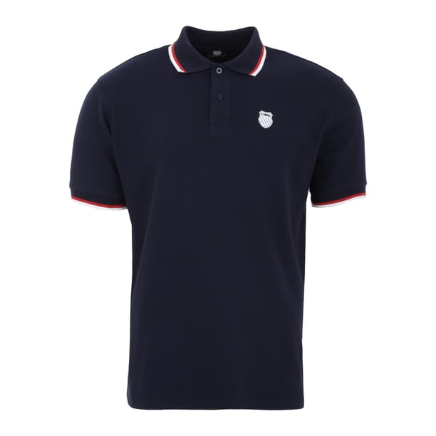 Playera Polo K-Swiss PS008 Para Hombre Color Negro