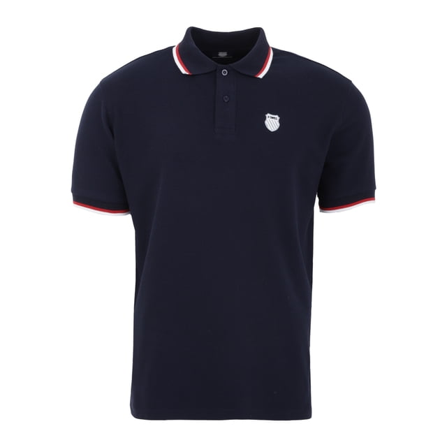 Playera Polo K-Swiss PS008 Para Hombre Color Negro