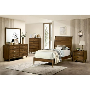 Elements Zuma 4-Drawer Chest in Walnut