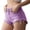 A363-Purple, variant on Sokhug Women's Denim Shorts High Waist Side Lace Up Tie Fringe Hem Solid Color Casual Beach Summer Shorts Pants