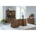 thumbnail image 7 of Rustic Wood Hutch With Wood Doors Storage Hutch Fully Assembled Brown, 7 of 7