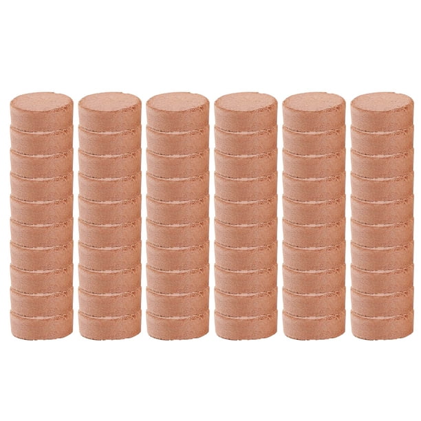 Bloque de tierra comprimida para plantar | Sustrato rico en nutrientes | Alternativa de tierra expandible sin turba | Sustrato hidropónico y para germinación de semillas