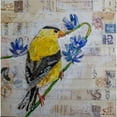 thumbnail image 2 of St Hilaire, Elizabeth 20x20 Black Modern Framed Museum Art Print Titled - Gold Finch US Mail, 2 of 4