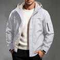 thumbnail image 2 of Abomasnow Mens Rain Jacket Raincoat Full Zip Waterproof Windbreaker Lightweight Hooded Jackets For Hiking, Cycling, Running, Fishing ,Golf,And Other Outdoor Activities, 2 of 6