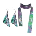 thumbnail image 2 of Pendientes largos con borlas Sunnimix Lentejuelas de metal, 2 of 7
