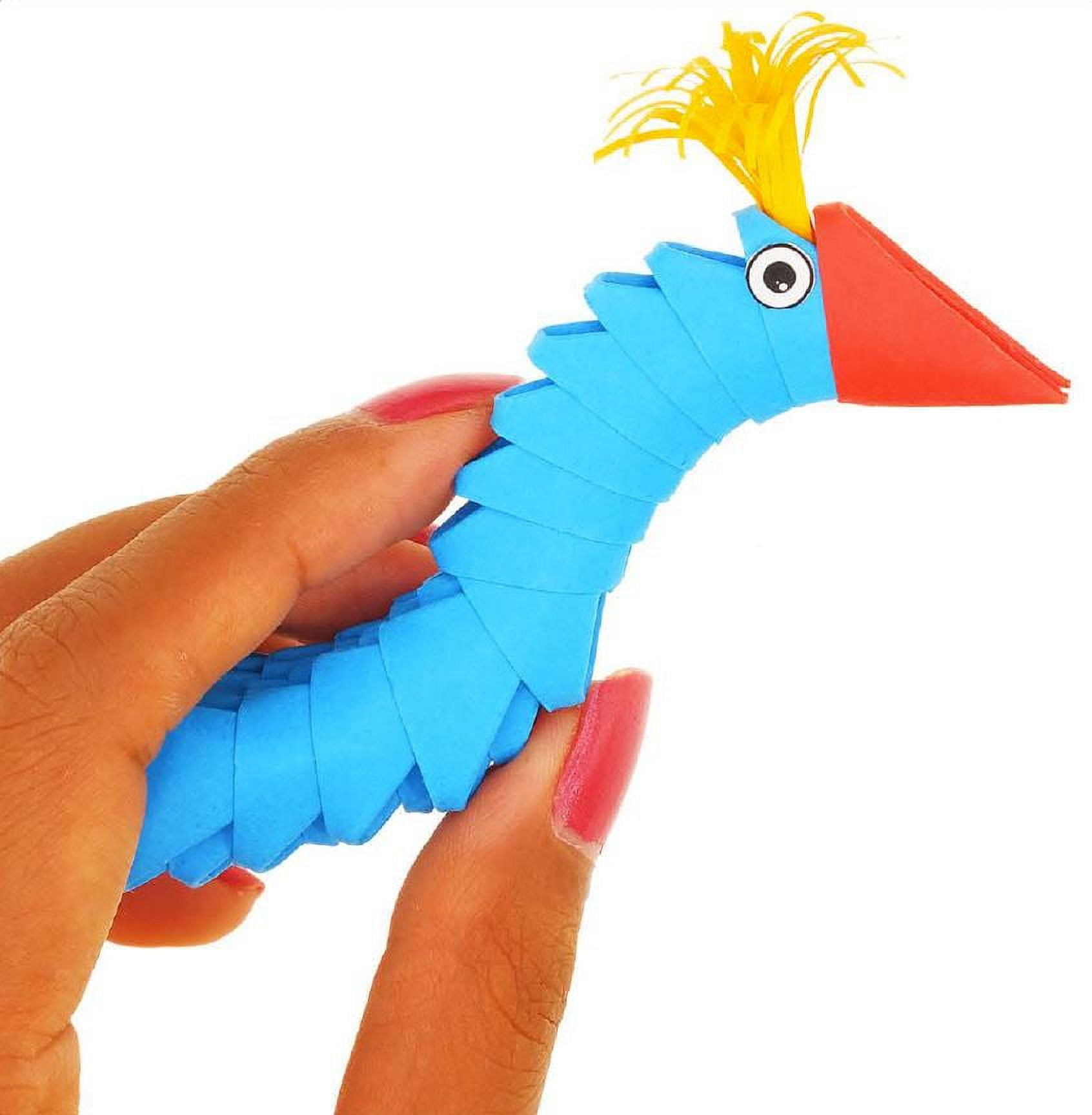 3D Paper Origami Peacock Kit