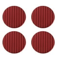 thumbnail image 1 of Unique Bargains 4pcs 50mm Wheel Center Hub Cap Sticker Emblem Badge Carbon Fiber Pattern for Car, 1 of 6