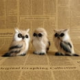thumbnail image 5 of Gadgetvlot 3PCS Forest Mini Owl Microscopic Gardening Decoration Animal Model Simulation Miniature Landscape Decoration Decoration, 5 of 8