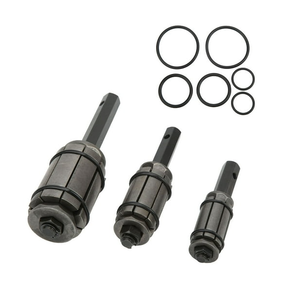 Exhaust 3PCS Exhaust Tail Pipe Expander Muffler Spreader Set Universal Automobile Repairing Tools
