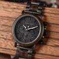 thumbnail image 4 of Reloj 2win W*Q26-1 Grabado en Madera y Acero Inoxidable 44 mm, 4 of 9