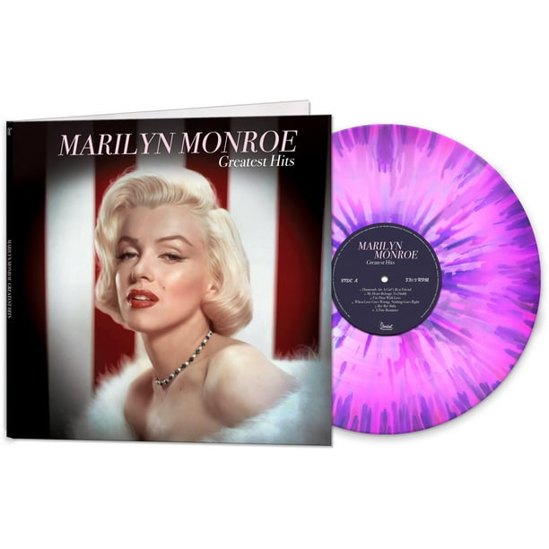 Marilyn Monroe - Greatest Hits - Pink/purple Splatter