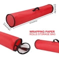 thumbnail image 2 of Christmas Wrapping Paper Storage Bag 50", Gift Wrap Organizer, 2 of 4