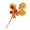 D, variant on Sylvtty Halloween Artificial Pumpkin Branches Faux Fall Pumpkin Bouquet Fake Pumpkin Maple Leaf Picks for Harvest Thanksgiving Floral Arrangement Tabletop Centerpiece