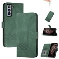 thumbnail image 1 of Nalacover Wallet Case For Samsung Galaxy S22,Luxury Premium PU Leather and Soft TPU Magnetic Flip Stand Card Slots with Detachable Wrist Strap Shockproof 360 Protection Cover,Darkgreen, 1 of 9