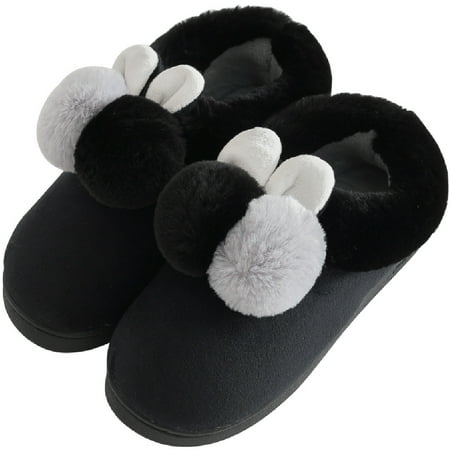 

Womenn Winter Home Slippers Non-slip Indoors Bedroom Floor Warm Shoes