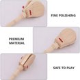 thumbnail image 2 of RUNROTOO Percussion Instrument Toy 1Set Castanets Toy Toddlers Musical Instruments Hearing Development Birch Wood, 2 of 8