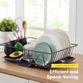 thumbnail image 3 of Juego de escurridores de platos Sweet Home Collection que ahorra espacio, 3 of 6