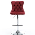 thumbnail image 2 of Adjustable 25 - 33 Inch Seat Height Bar Stools / Comfortable for Home Dining, 2 of 6