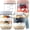 4 pack-16 oz, variant on 6-Pack 16oz Overnight Oats Containers with , Wide Mouth Glass Mason Jars with Airtight ,  Glass  Storage Containers for Yogurt,  Pudding, Salad, and Pickles